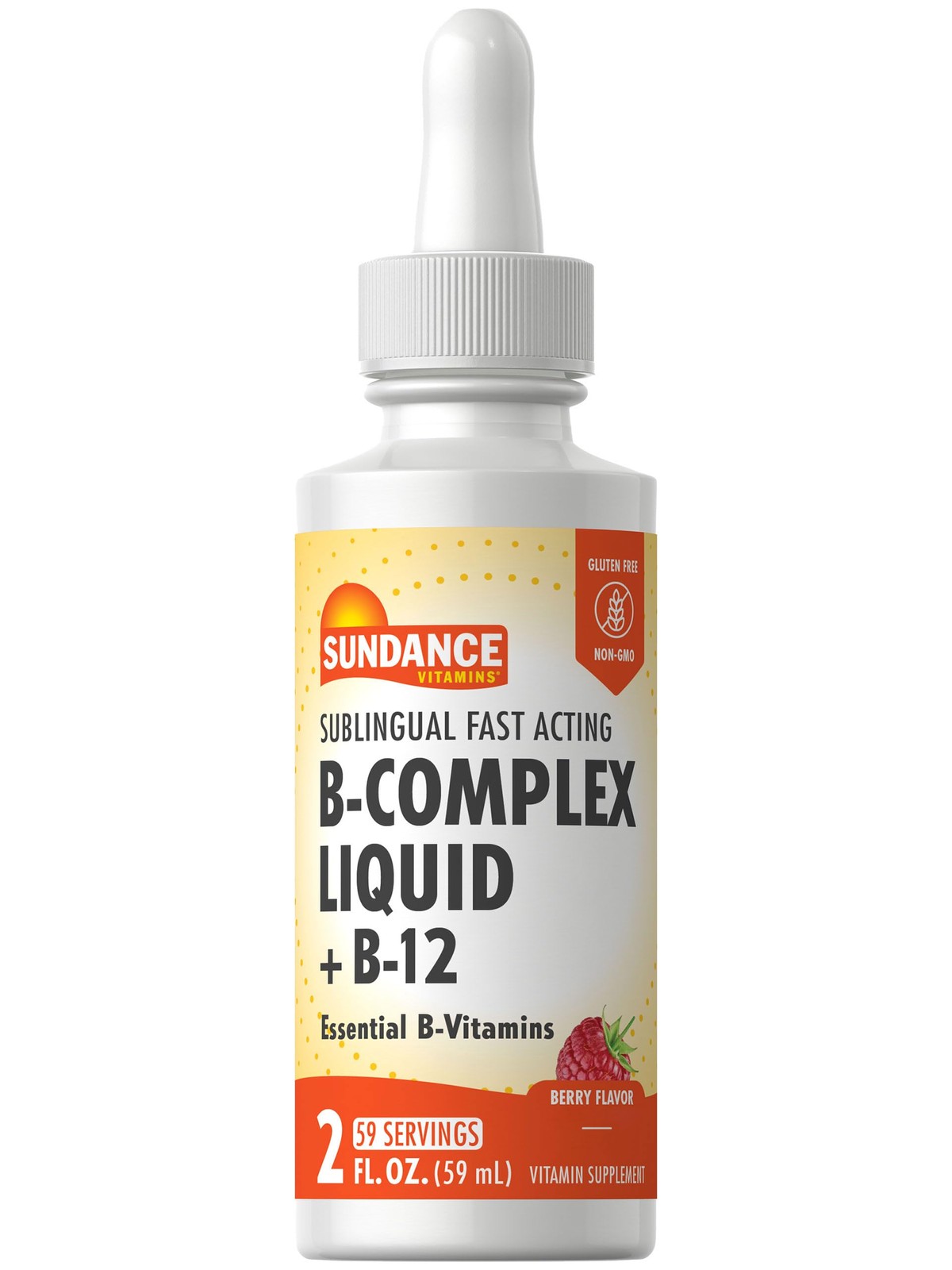 Sundance Sublingual Vitamin B Complex | 2 Fluid Ounces | 2 Fl Oz (Pack of 1)