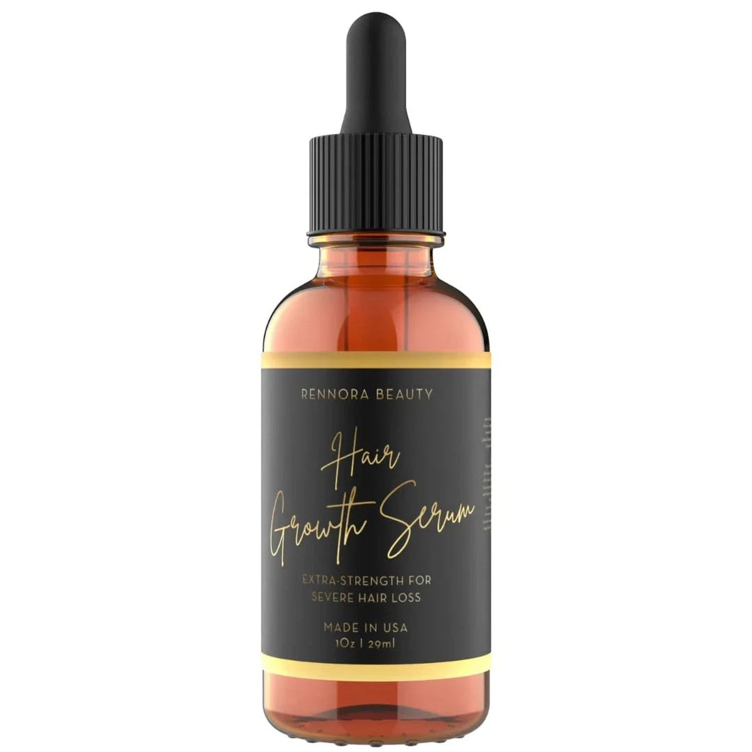 Rennora Extra-Strength Hair Growth Serum with Organic Herbs and Natural Vitam…