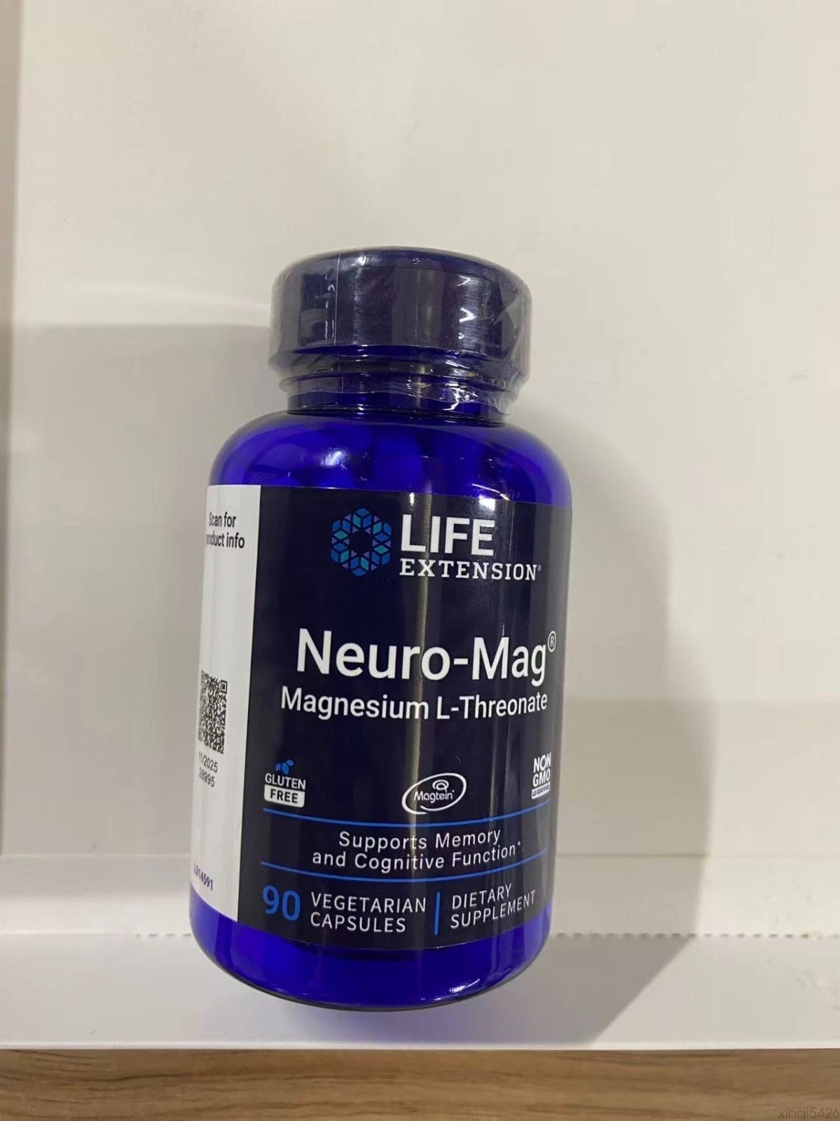3 PACK Neuro-Mag Magnesium L-Threonate from 2000 mg Magtein Life Extension BEST