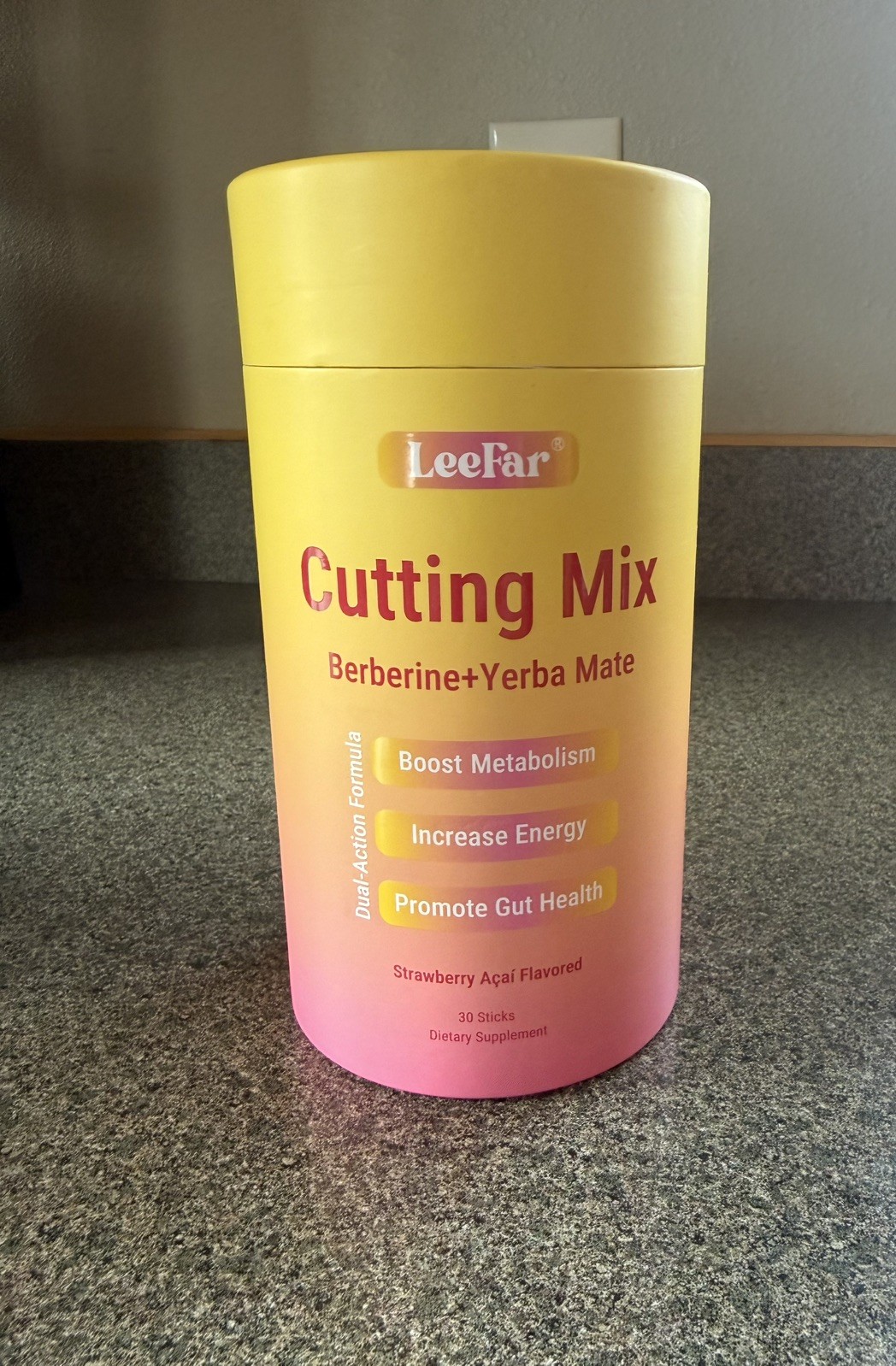 Leefar Cutting Drink Mix – Berberine, Chromium, 5-HTP, Yerba Mate & Magnesium |
