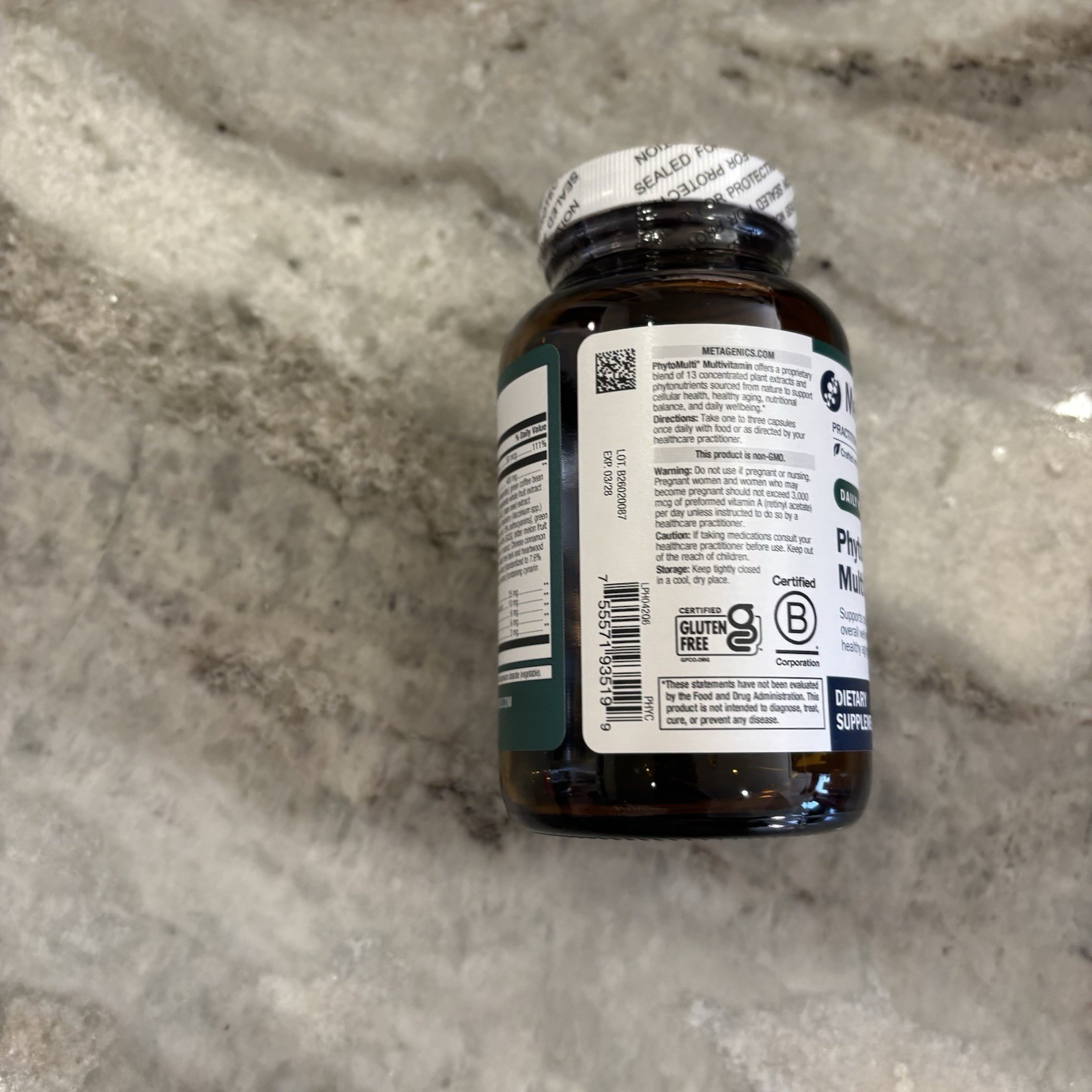 Metagenics PhytoMulti Multivitamin – Supports Healthy Aging, Cellular Health, 60