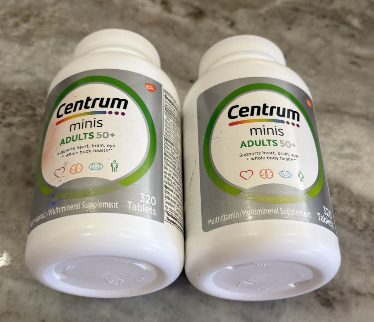 Centrum Minis Multivitamin Adults 50+ Age 320×2=640 Tablets Exp 11/2027 NEW