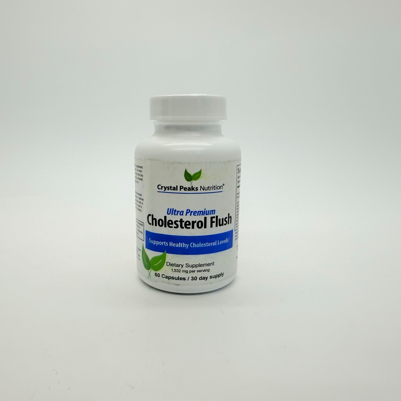 CRYSTAL PEAKS NUTRITION Cholesterol Flush 60 Capsules 10-2028