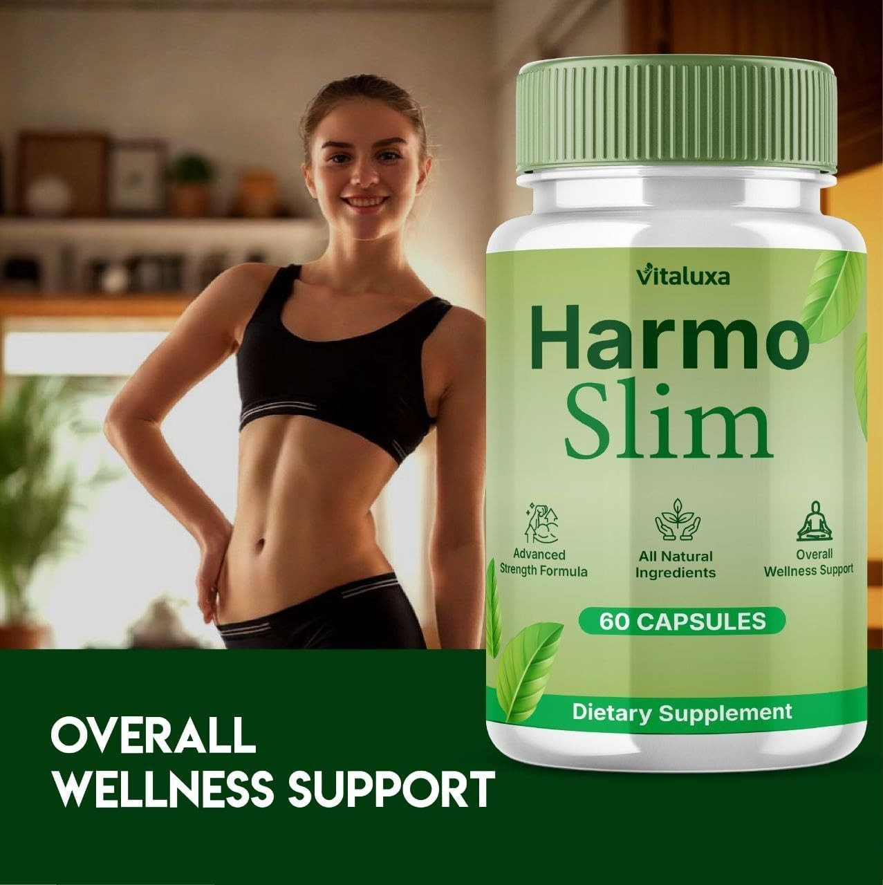 (5 Pack) Harmo Slim Weight Loss Pill Advanced Fat Burning Formula (300 Capsules)