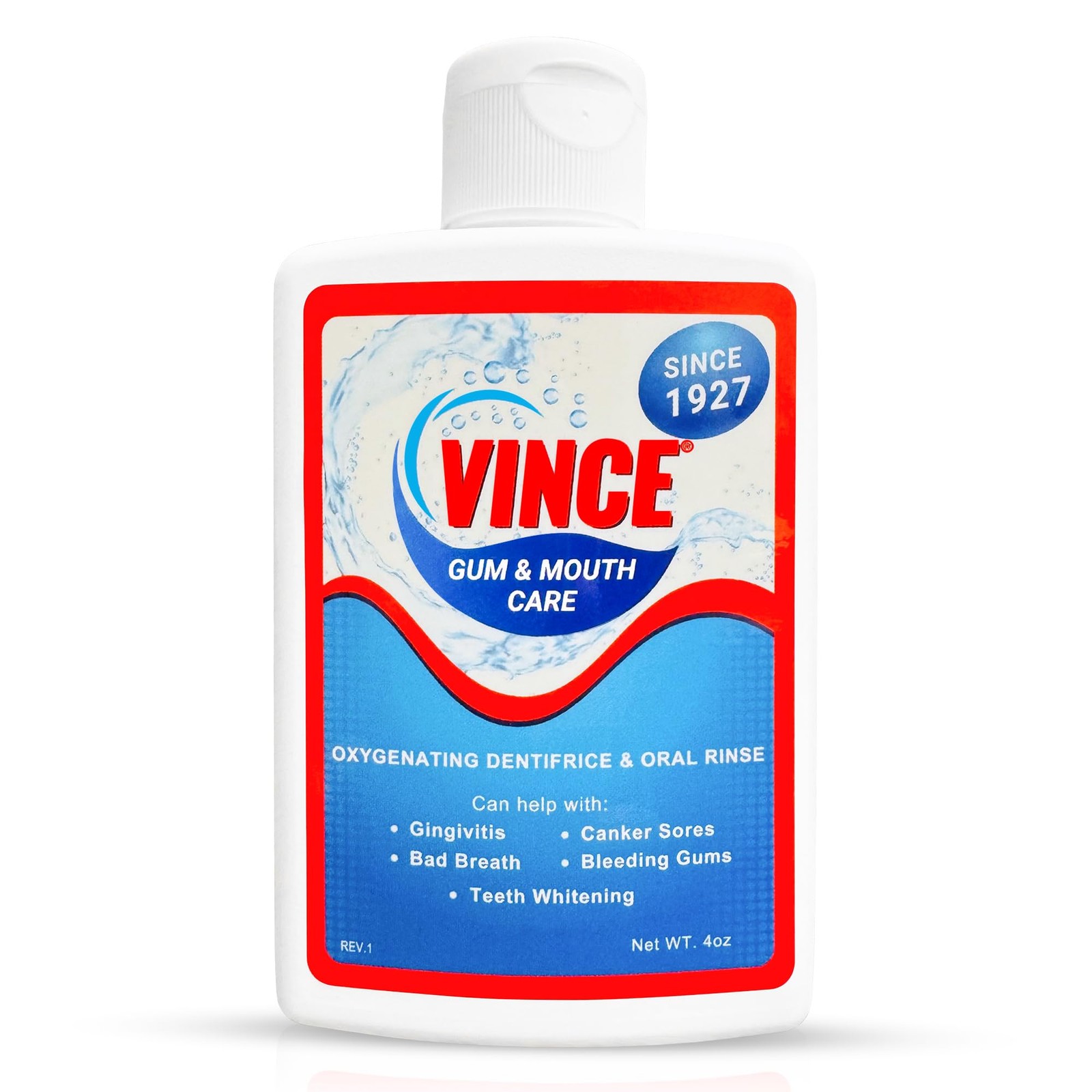 Vince Gum & Mouth Toothpaste Powder – Dentifrice & 4 Ounce (Pack of 1)