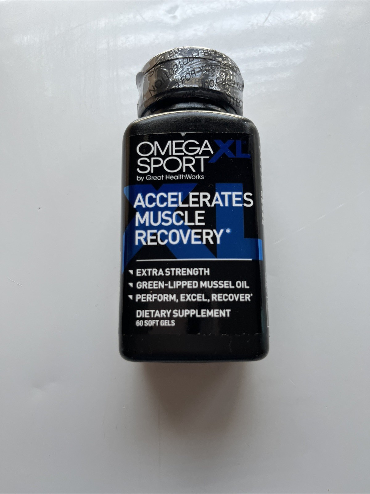 OmegaXL Sport Extra Strength Muscle Recovery Supplement and Respiratory Support