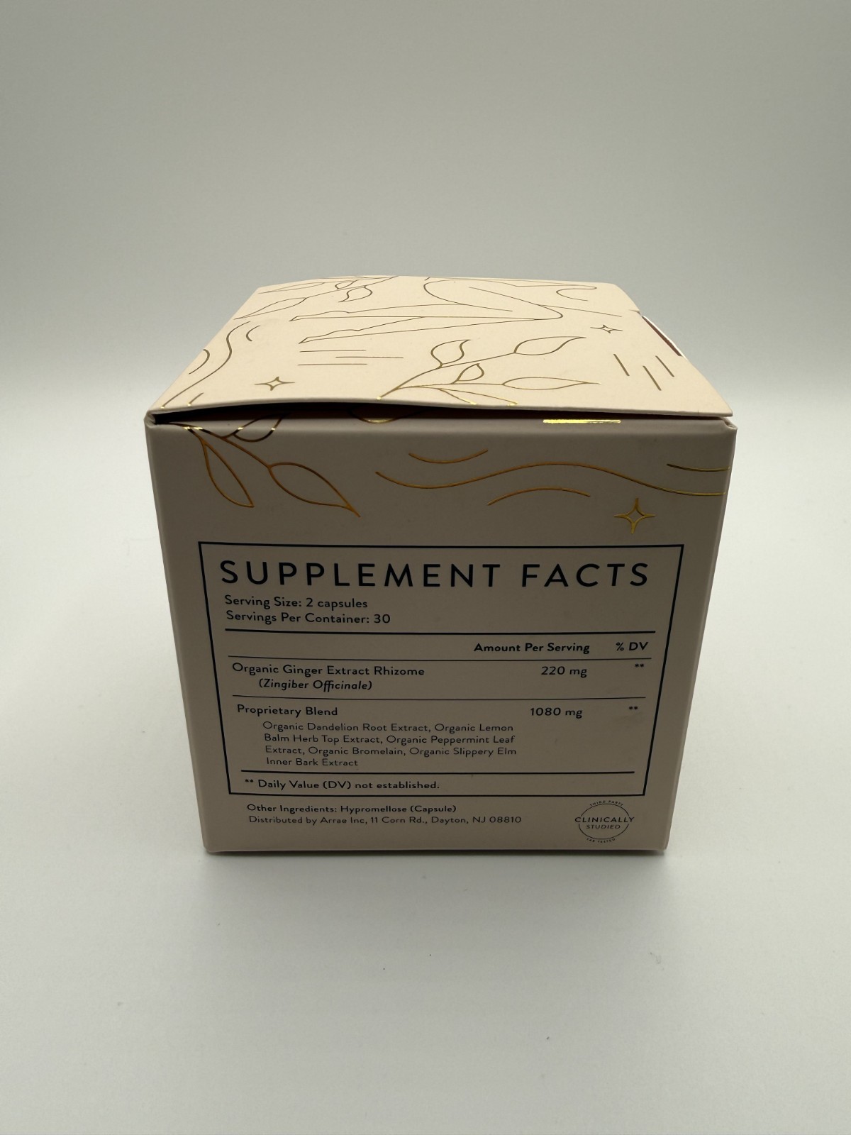 Arrae BLOAT Fast-Acting Bloating Relief Digestive Enzymes 60 Capsules Brand New
