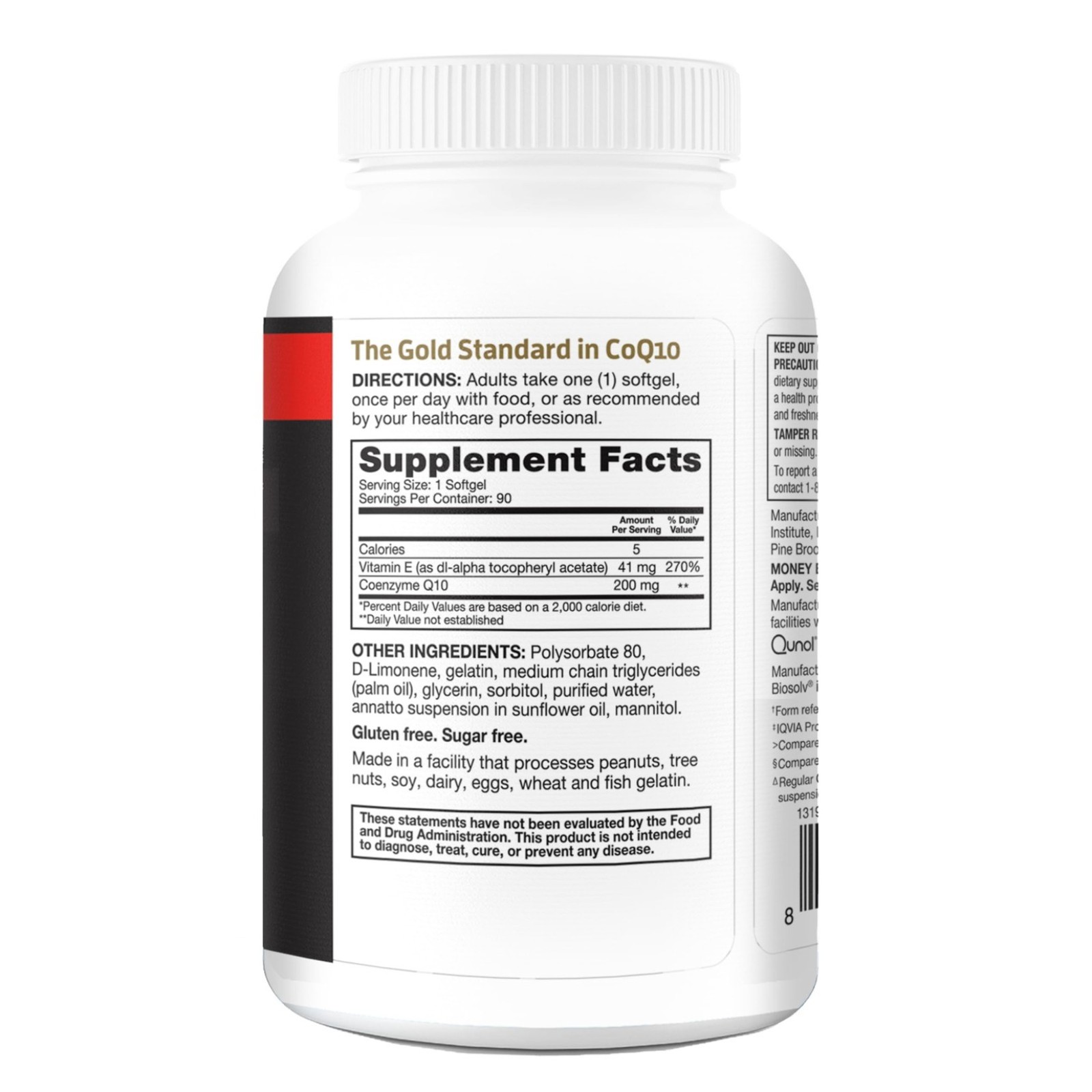 Qunol CoQ10 200mg Softgels, Ultra CoQ10 – Ultra High Absorption Coenzyme Q10 …