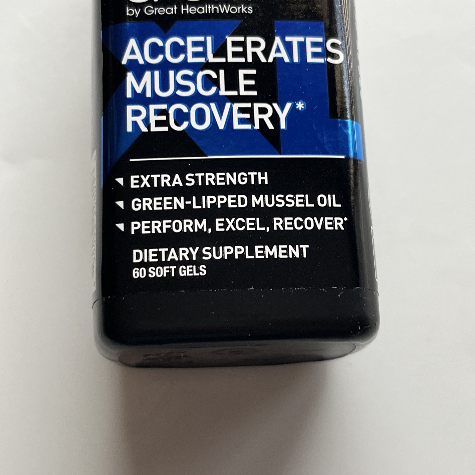 OmegaXL Sport Extra Strength Muscle Recovery Supplement and Respiratory Support