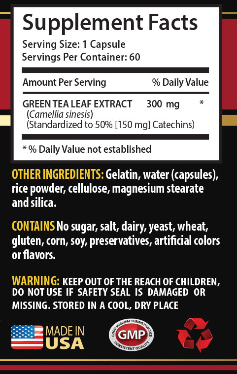 metabolism booster for weight loss women – GREEN TEA EXTRACT – best seller 1B