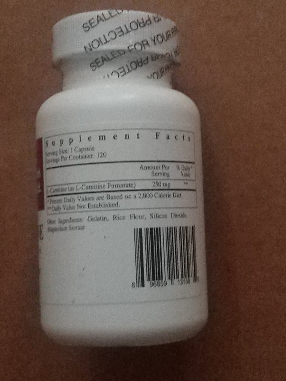 Cardiovascular Research L-Carnitine Supplement 250 mg 120 capsules
