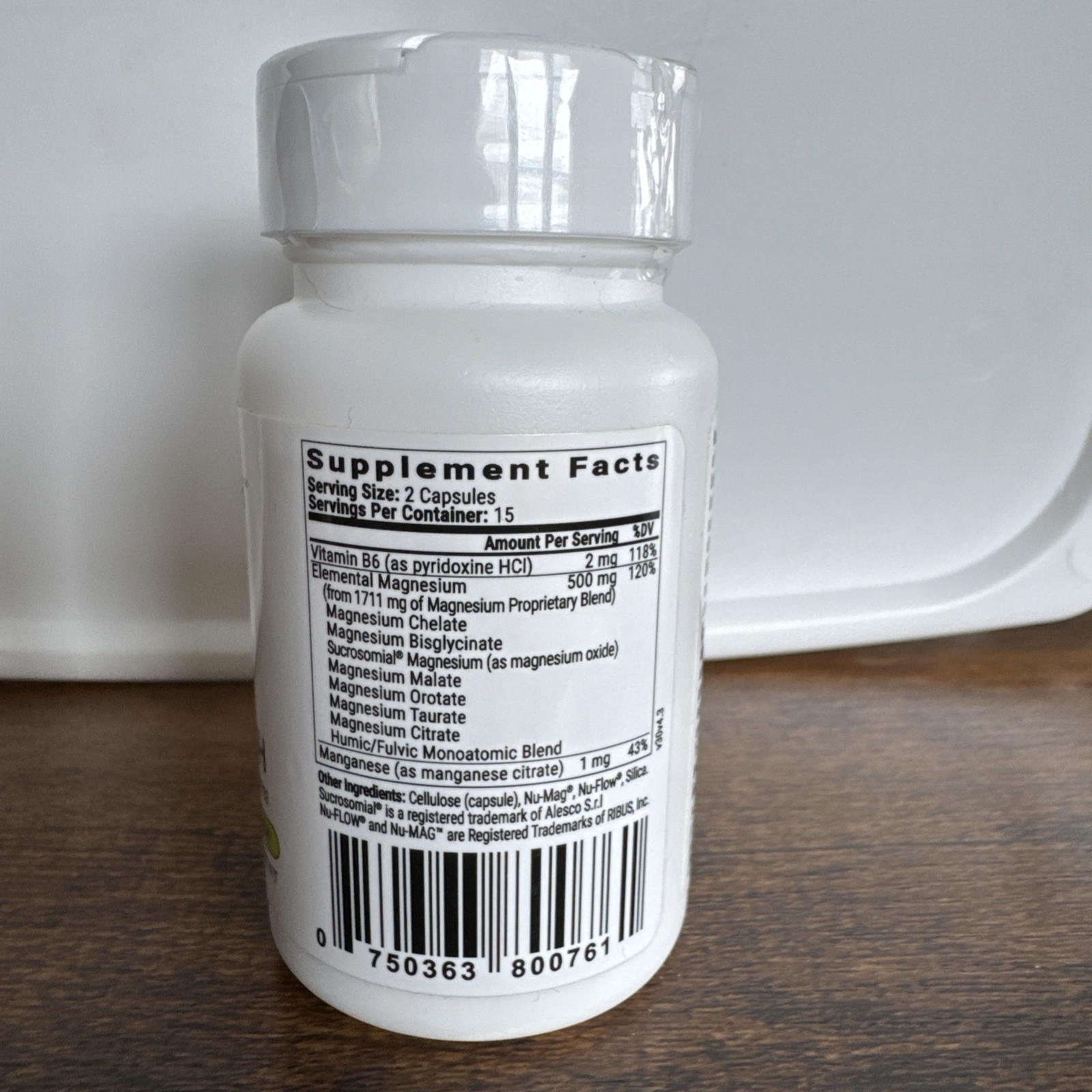 Bioptimizers Magnesium Breakthrough Supplement -Version 4.0 – 30 veggie capsules