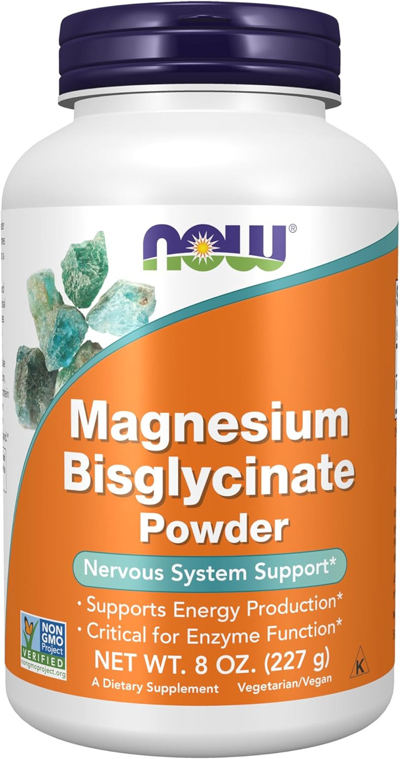 Supplements, Magnesium Bisglycinate Powder, Enzyme Function*, Nervous System Sup