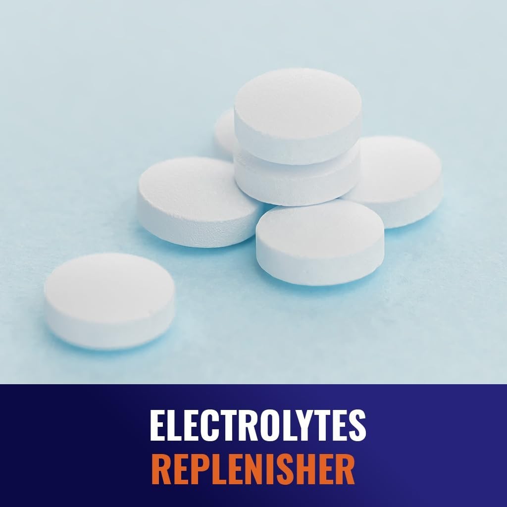 Electrolyte Replenisher Sodium Chloride 1000mg – 365 Tablets, Hydration Support,
