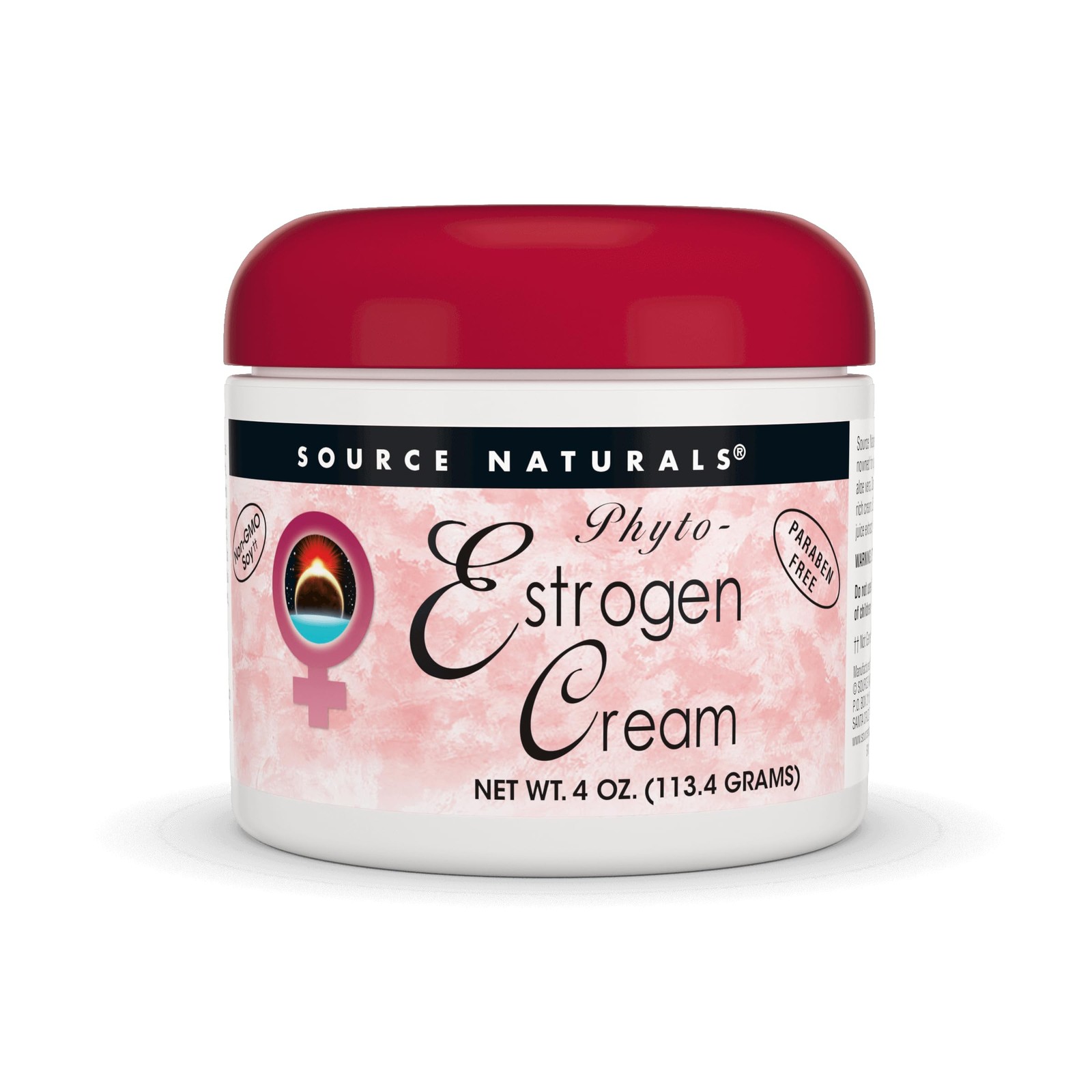 Source Naturals Phyto-Estrogen Cream, 4 Ounce (Pack of 1), 12105025