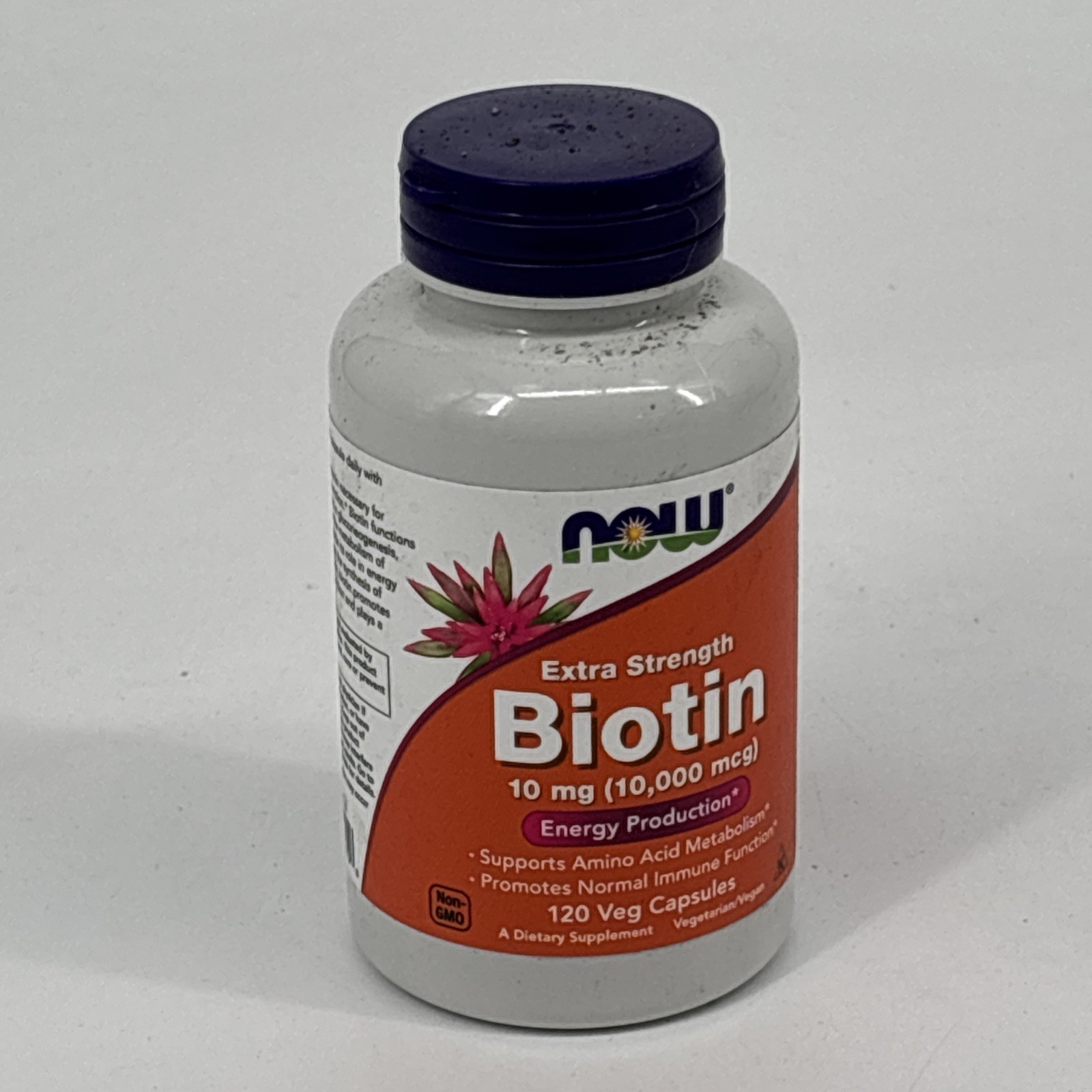 Biotin Extra Strength 120 vcaps by Now Foods