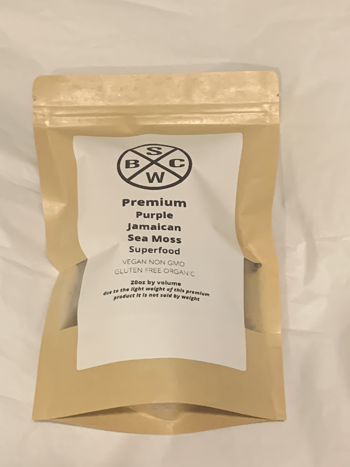 WILDCRAFTED Purple Sea Moss 20oz (from Jamaica) READ FIRST!!!! NOT BY WEIGHT