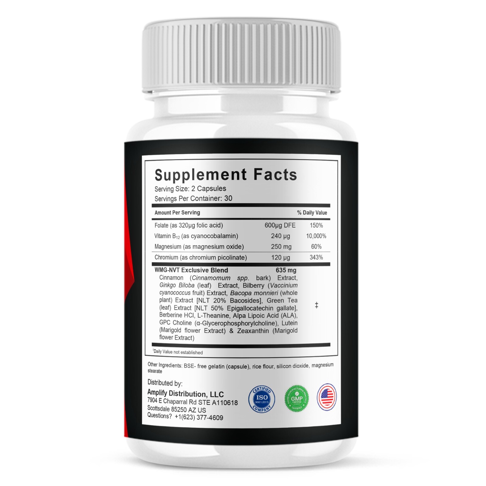 (5 Pack) Natural Glyco Glycogen Support Supplement, NaturalGlyco (300 Capsules)