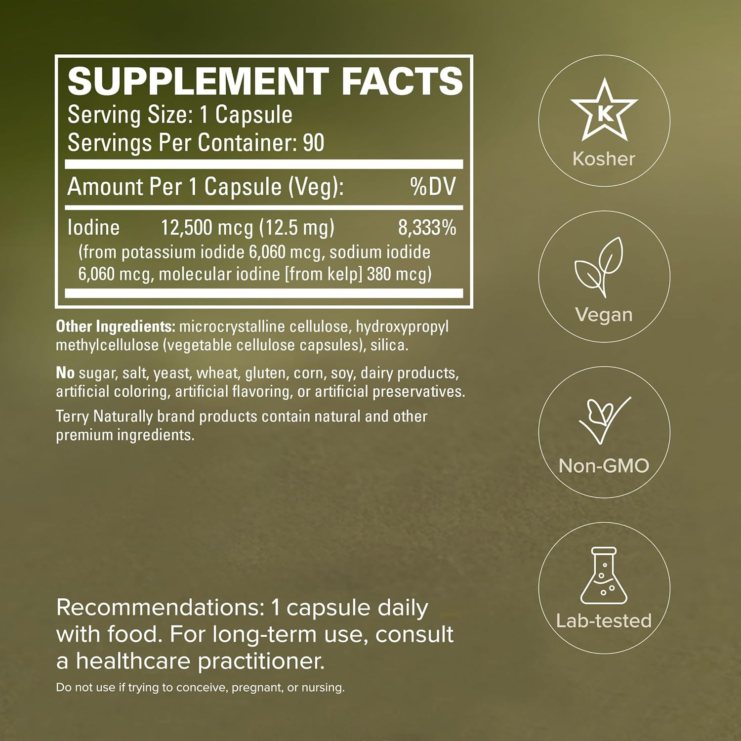 Tri-Iodine – Support Thyroid Health – Aids Hormone Balance with Molecular Iodine