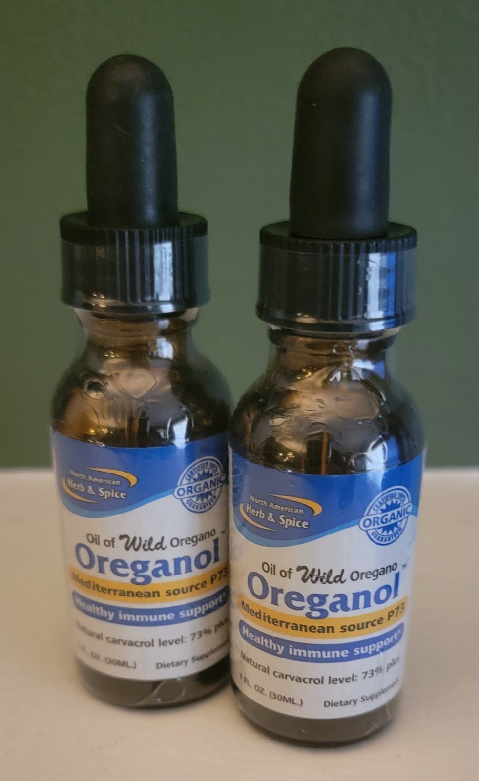 2-pack! Wild OREGANOL P73 1 FL Oz Each! North American Herb Spice, FREE SHIP!