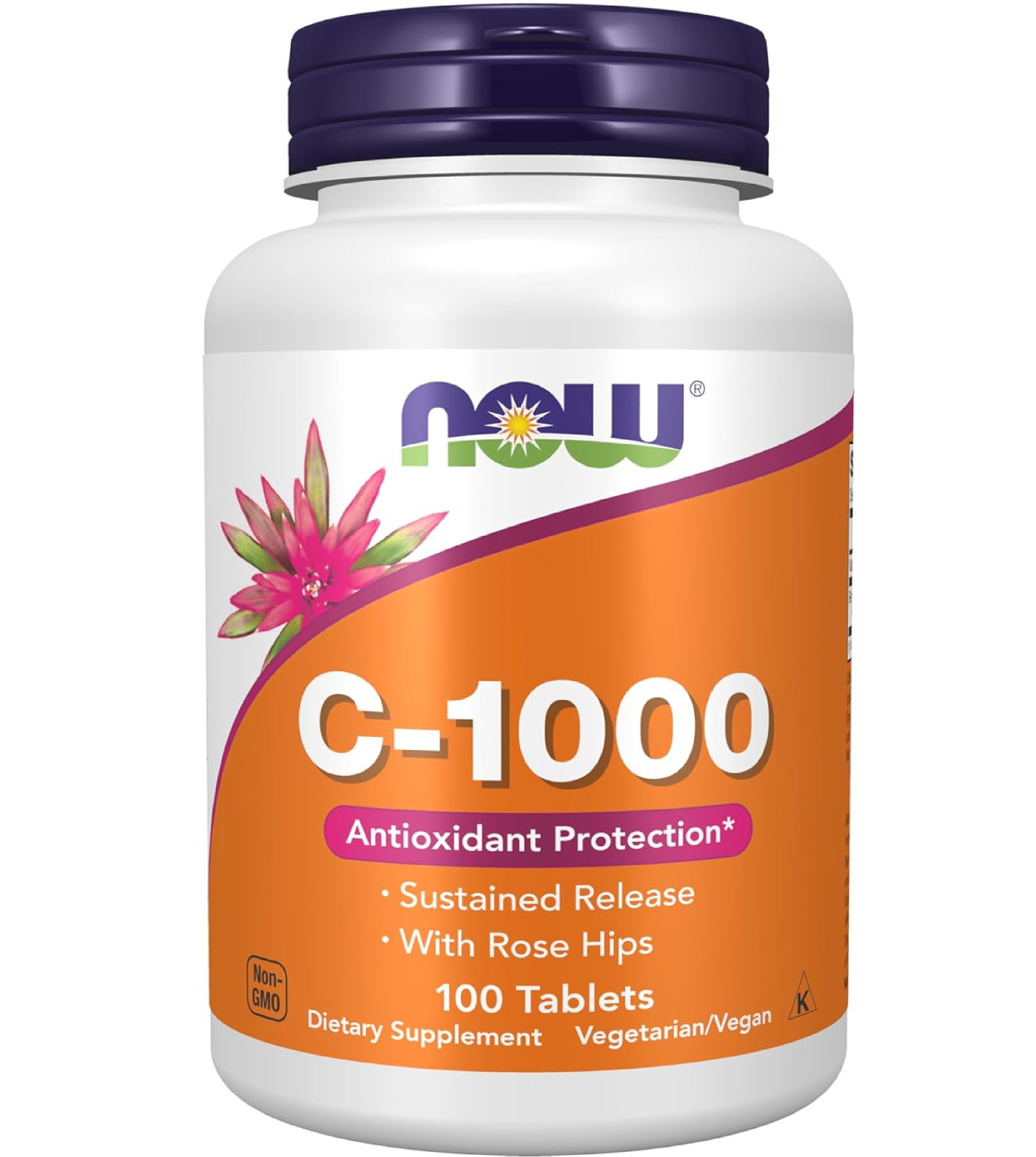 NOW Foods Vitamin C-1000 Sustained Release 3/2027EXP Tablets 100