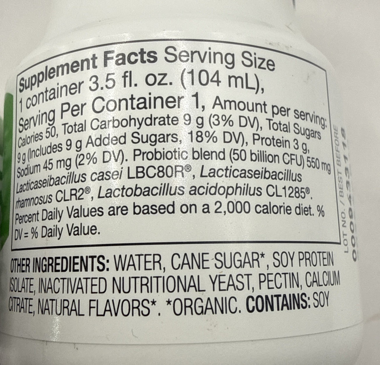 Bio-K PLUS Probiotic Vegan Supplement 15 x 3.5oz Bottles BB-7/25 SEALED Flavors