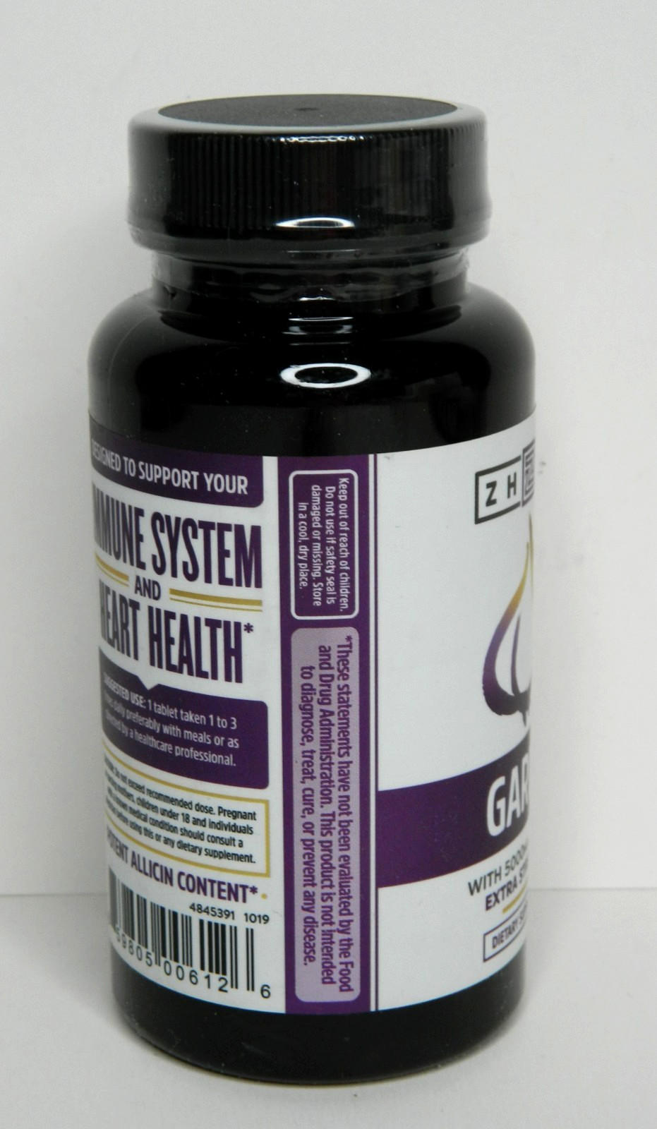 3 Zhou Garlic w/ 5000 mcg Allicin • Extra Strength • 90 Tablets Exp 7/26 & 12/26