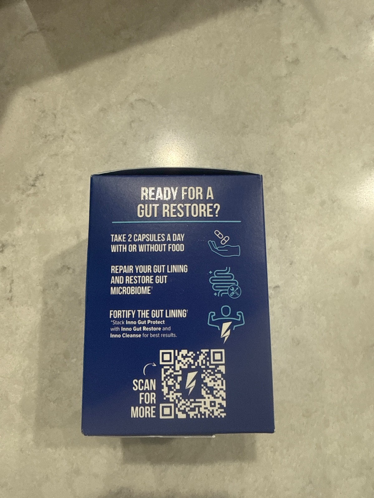 Inno Gut Restore- Digestive Probiotic Support / 60 Caps/ Exp 08/26