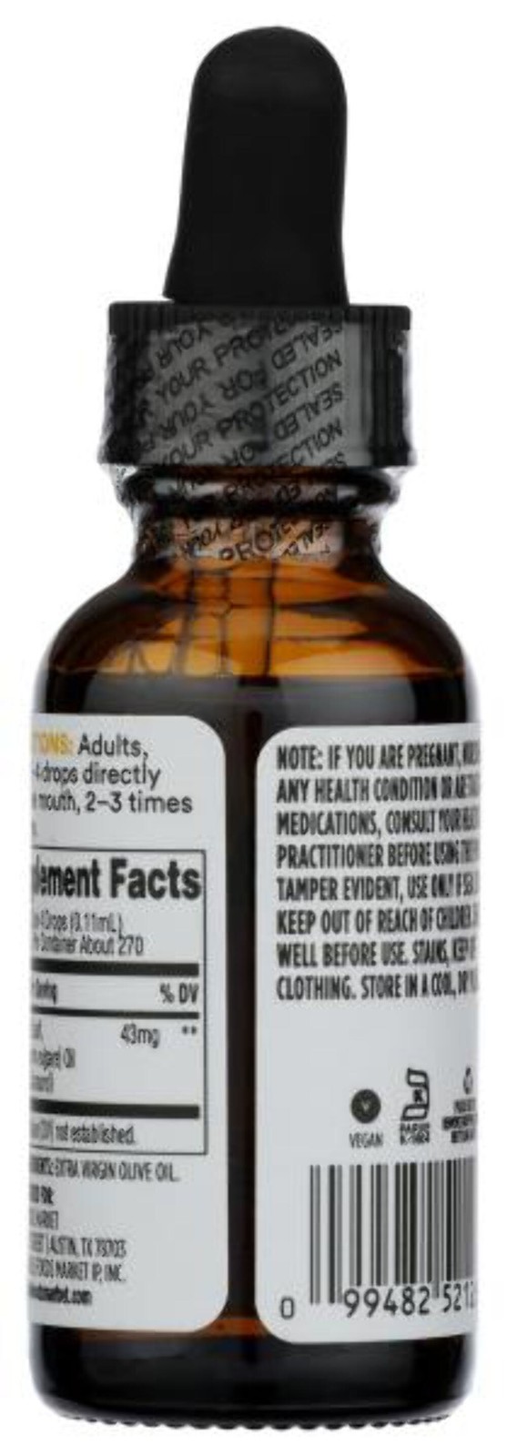 4/28 365 by Whole Foods Market, Oil of Oregano Liquid Extract, 1 Fl Oz