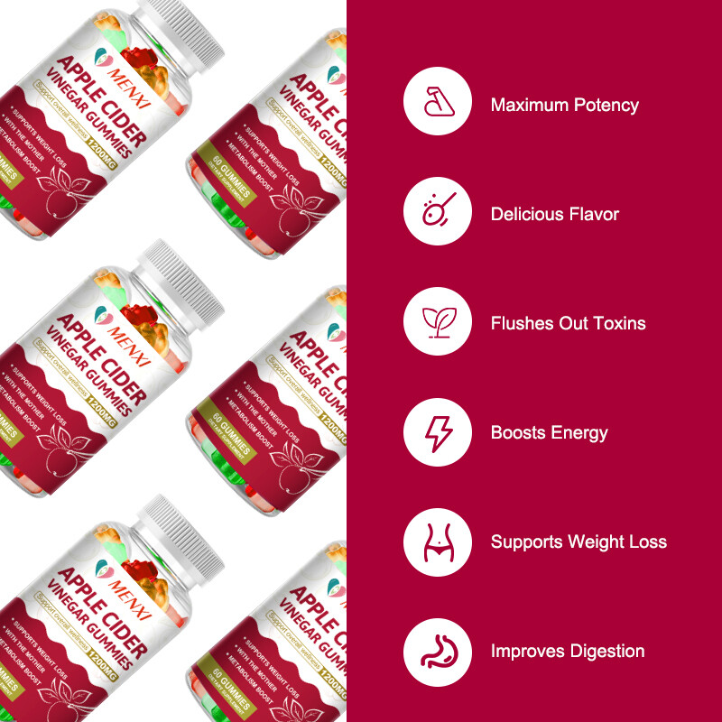 Extreme ACV Gummies 1200MG Advanced Apple Cider Vinegar 60 Gummys Weight Loss