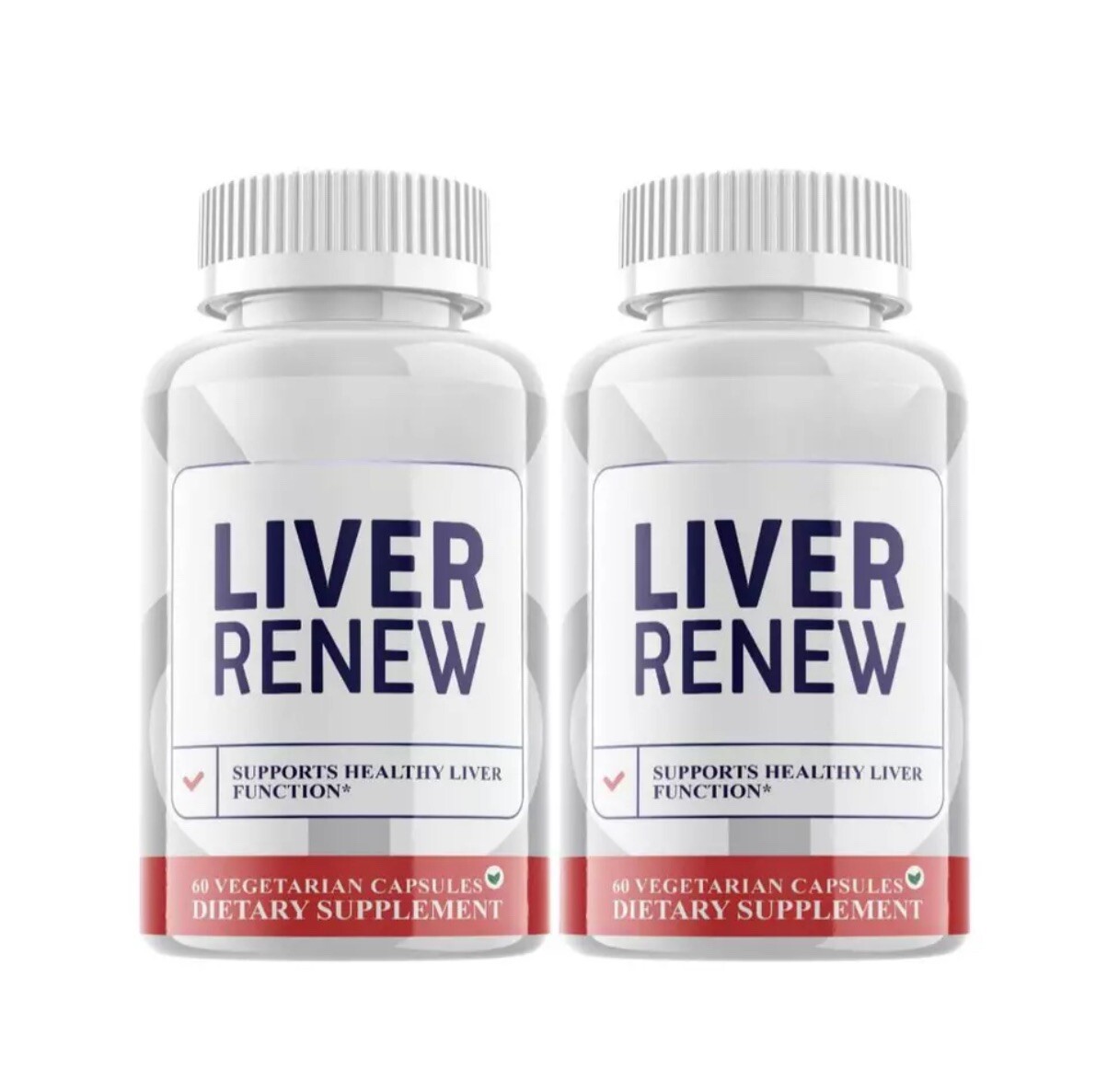 2 Bottles Liver Renew, Vegan Dietary Supplement Artichoke Extract 120 Caps 04/27