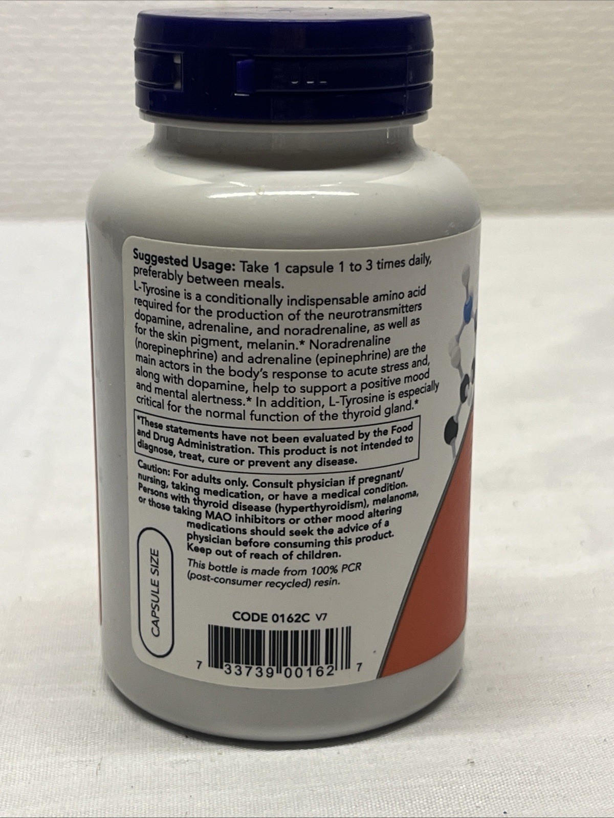 Now Foods L Tyrosine 500 Mg 120 Capsules Dietary Supplement For Mental Alertness