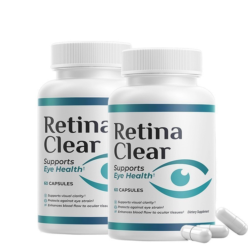 (2 Pack) Retina Clear Capsules, RetinaClear Eye Health Support (120 Capsules)