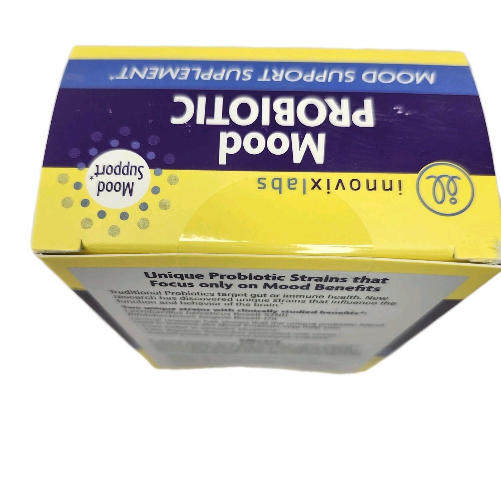Mood Probiotic, 60 Capsules Innovixlabs Dietary Supplement Exp. 08/26/26 Sealed