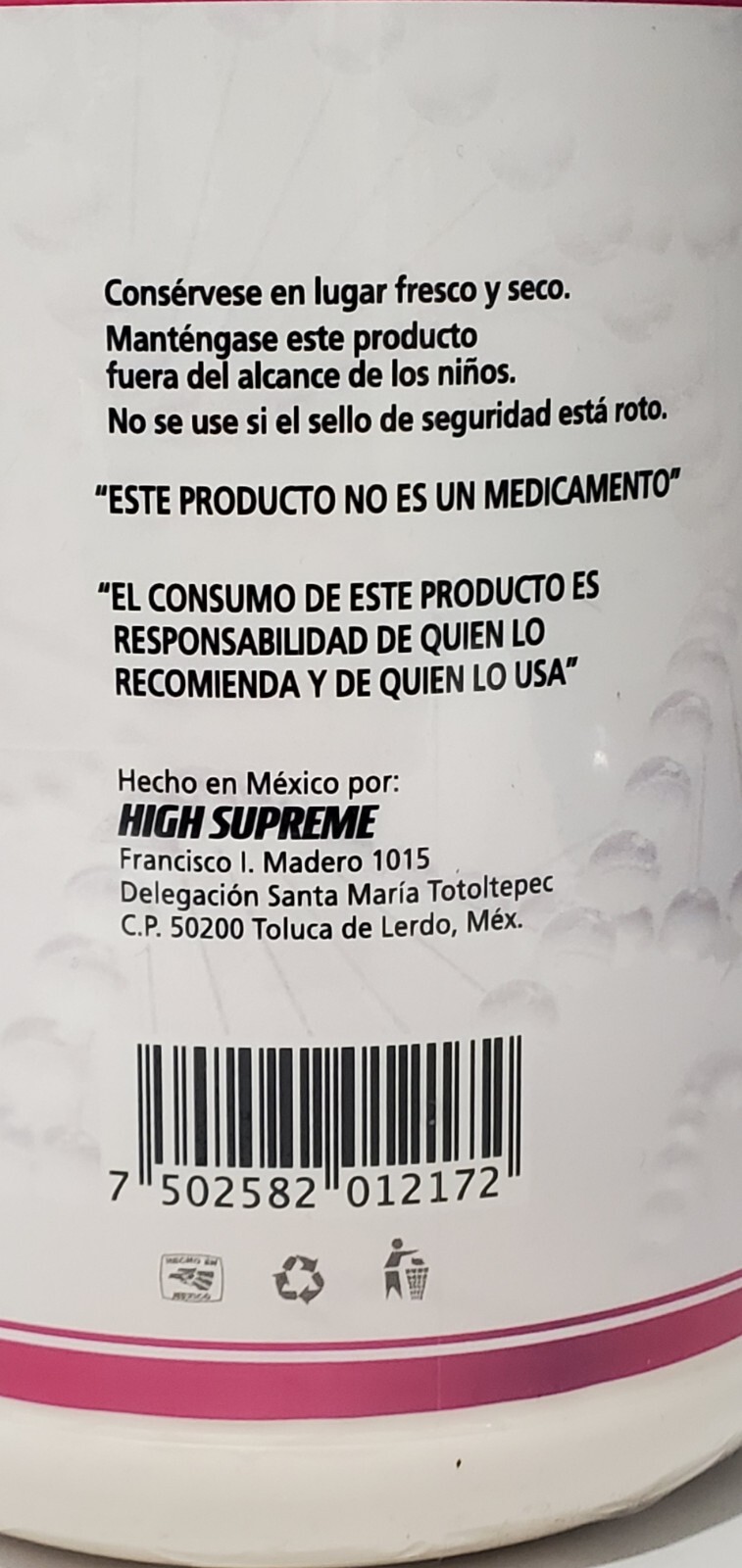 Hyaluronic Acid/Acido Hiauluronico w/Hidrolized Colagen {Strawberry } Powder 1Kg