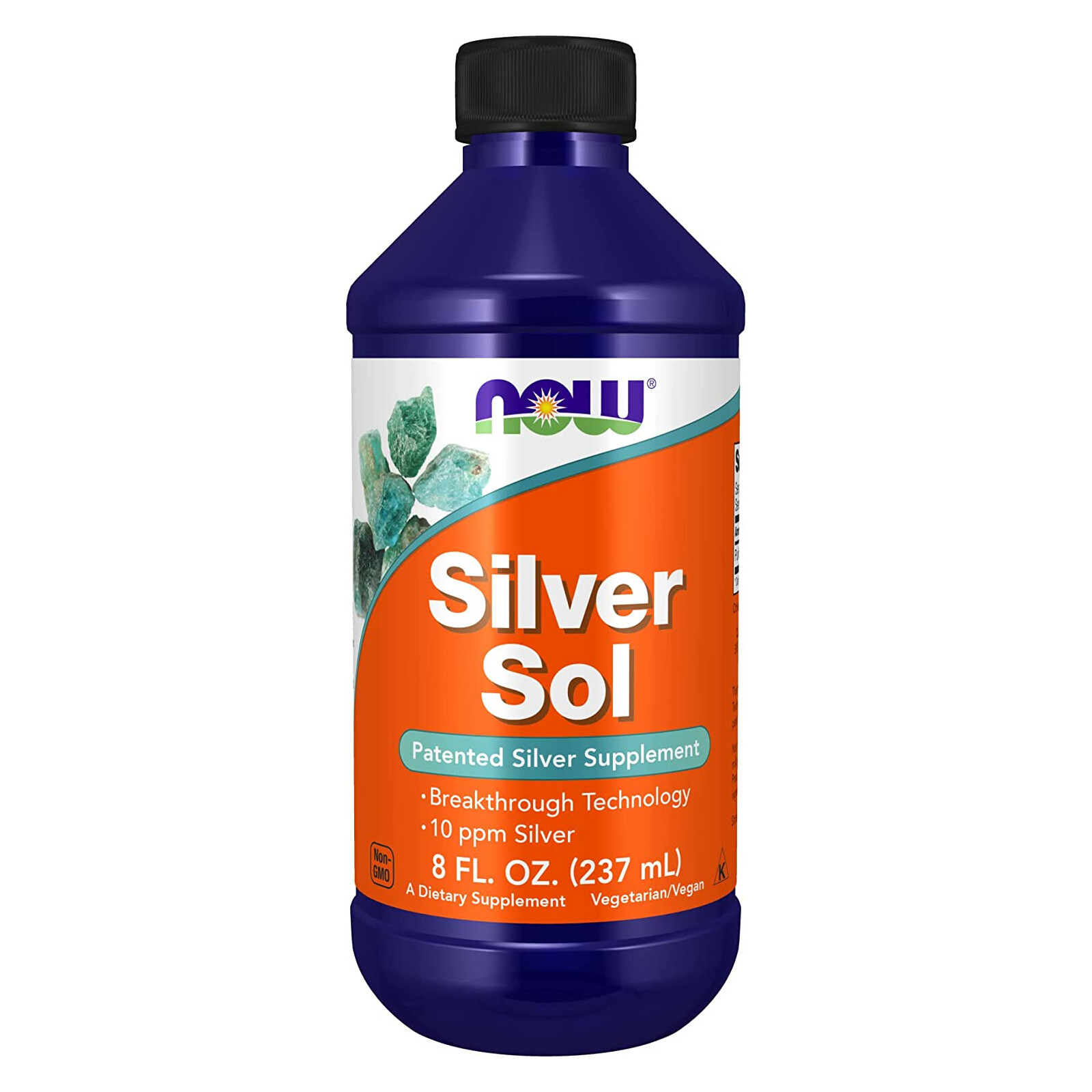 NOW FOODS Silver Sol Liquid – 8 fl. oz.