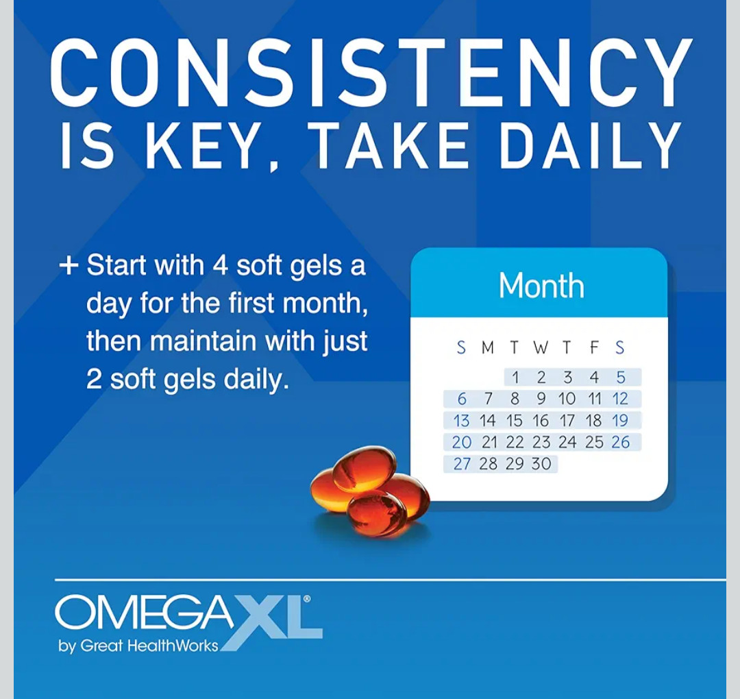 OmegaXL Joint Support Supplement for Relief Natural Muscle Support 60 Softgels