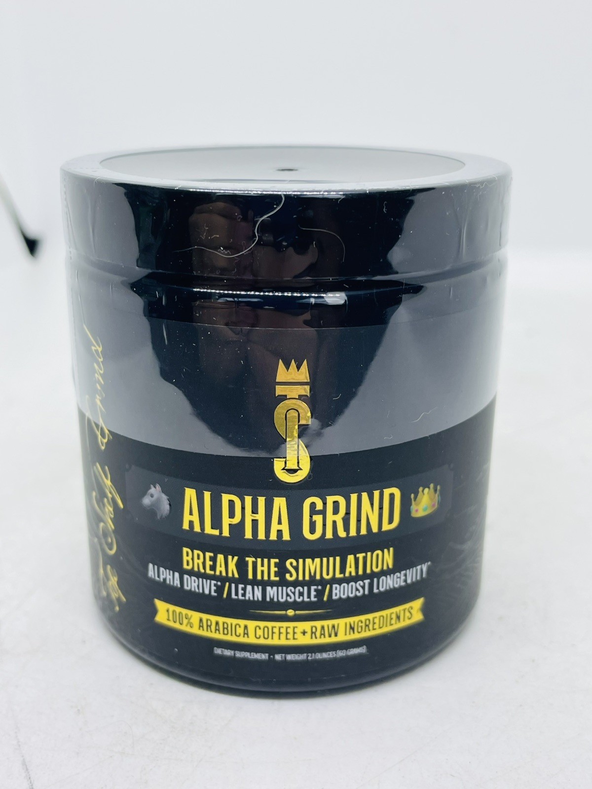 Alpha Grind – Instant Maca Coffee + Natural Energy + Brain Nootropic Exp 9/27
