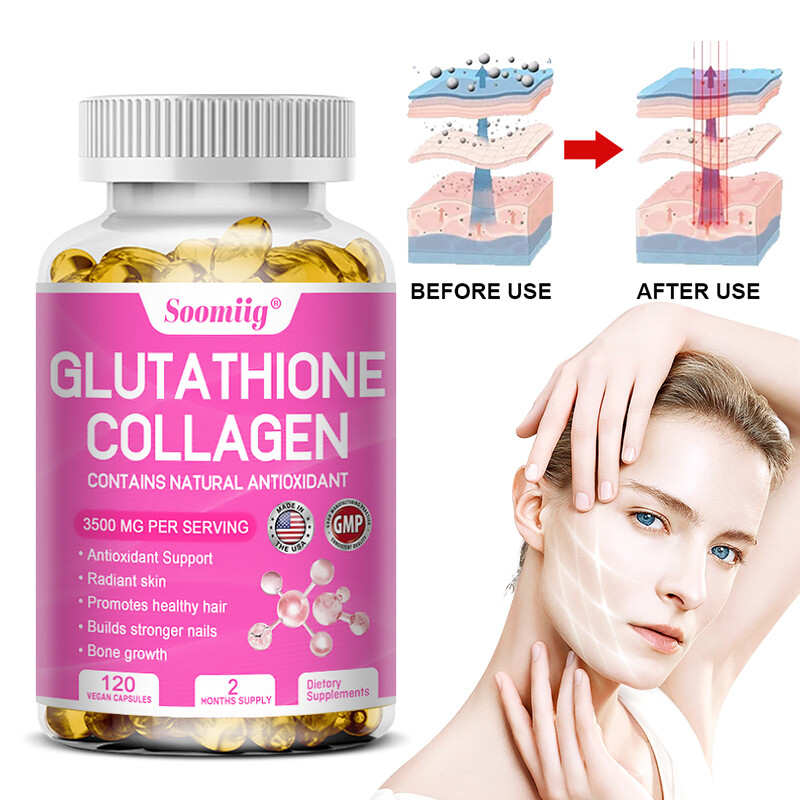 L-glutathione + collagen, anti-oxidation and anti-aging, improve immunity