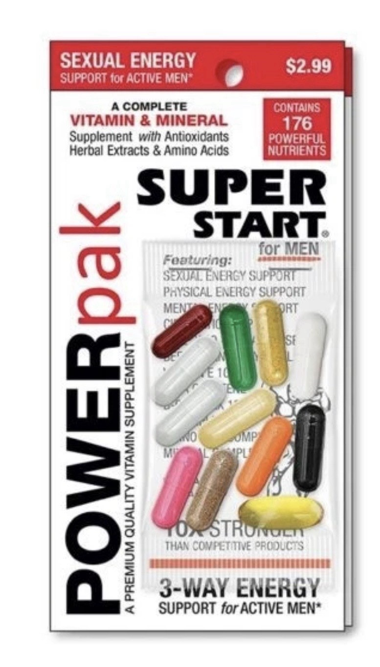 Super Start $2.99 Power Pak Daily Vitamin Refills 24ct Expired 11/27