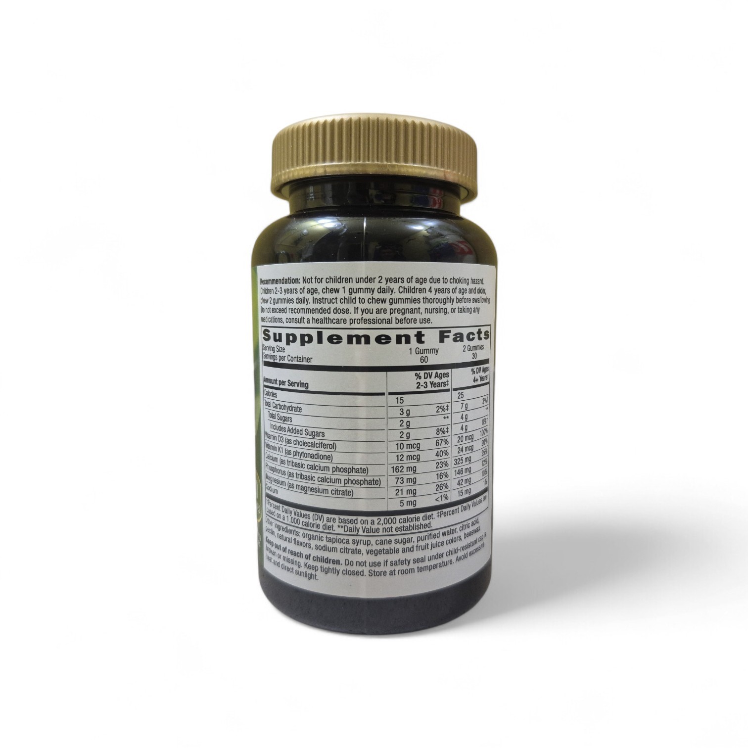 Kids Growing Bones Muscles, Calcium Vita D, Ages 2+ Wildberry Flav 60. 11/26