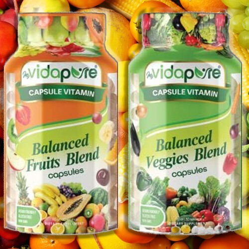 Compare to Balance of Nature 180 Caps Whole Food Fruits & Veggies