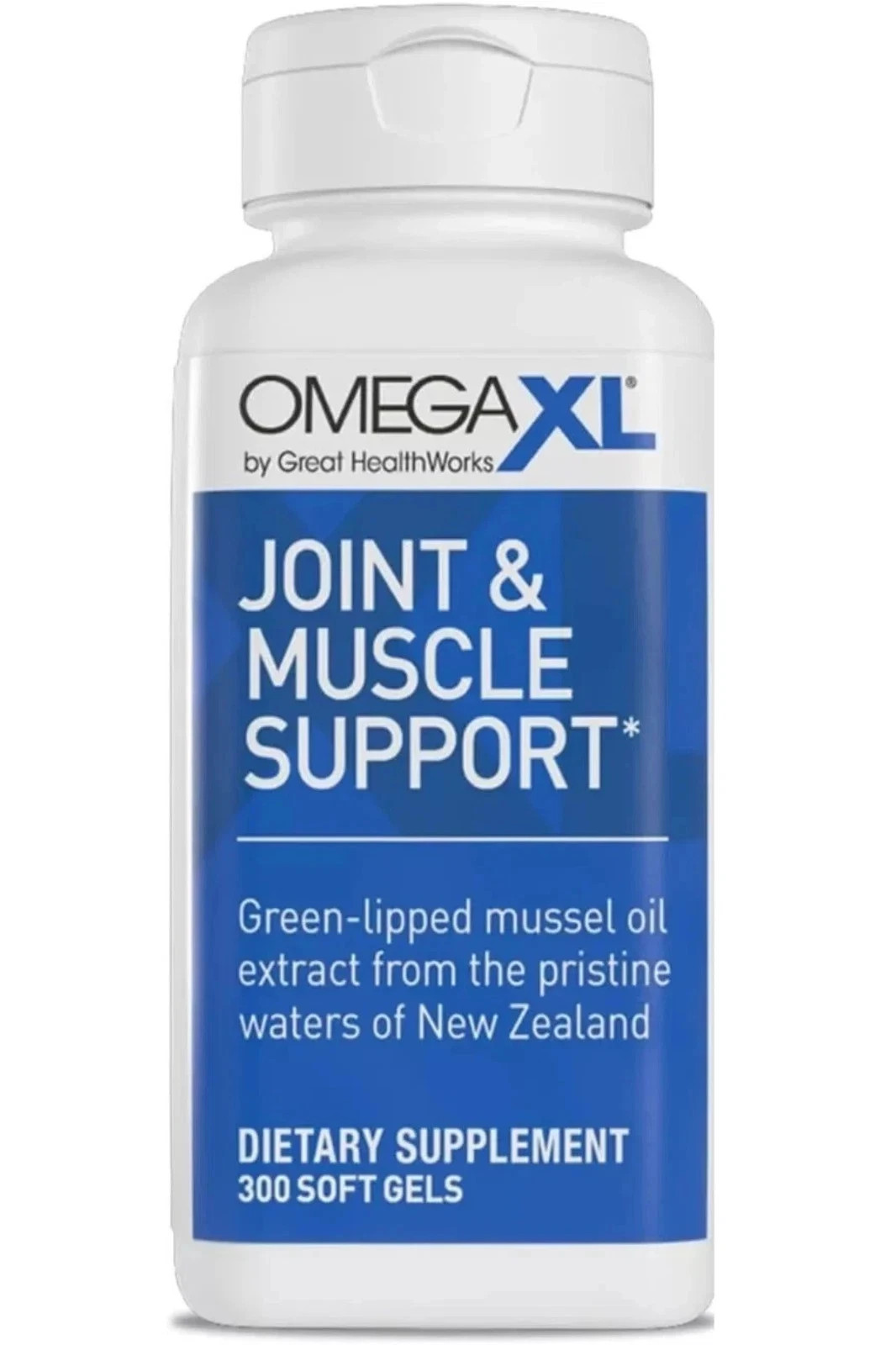3Pack Omega XL 300 Capsules-Green Lipped Mussel Joint & Muscle Relief Supplement