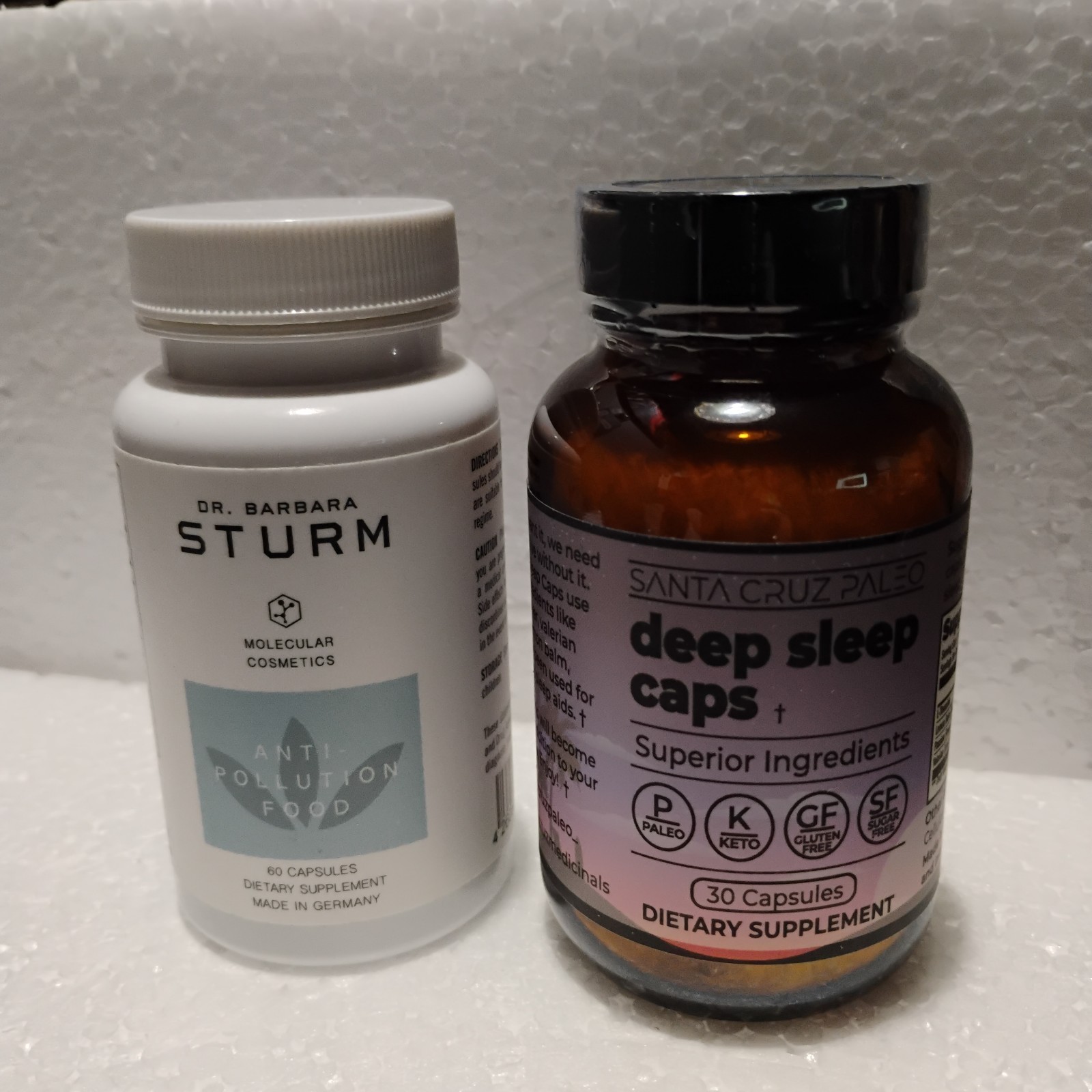 Santa Cruz Paleo Deep Sleep Caps & Ashwagandha Supplement- Exp 10/2026