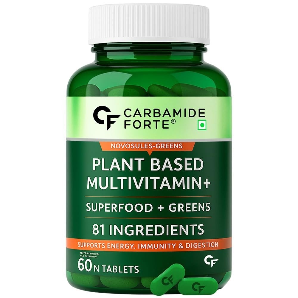 Carbamide Forte Plant Based Multivitamin 60 Tablets for Men LONG EXPIRY