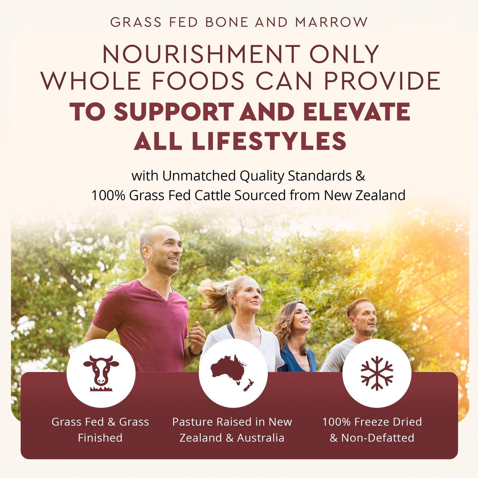 Ancestral Supplements Grass Fed Beef Bone and Marrow Supplement, 3000mg, Skin…