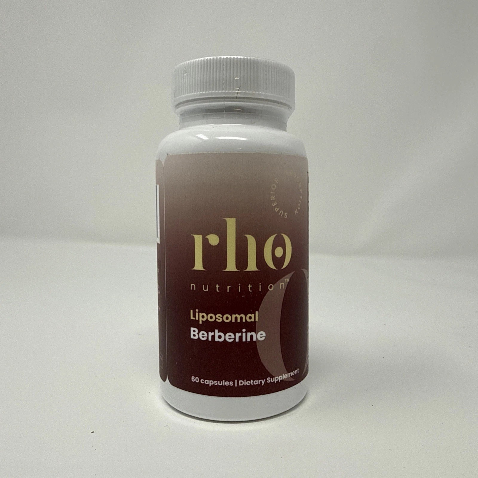 Rho Nutrition Liposomal Berberine Capsules Gut Health & Metabolic 60ct NEW