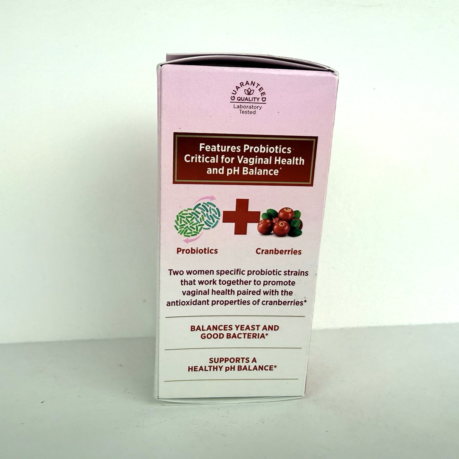 Natures Bounty Healthy pH Balance Probiotic + Cranberry 30 Capsules Exp 6/2027