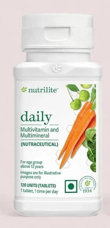 2X 120 Nutrilite Daily Multivitamin and Multimineral (Nutraceutical) Tablets, FS