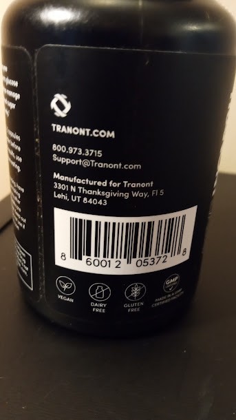 Tranont Labs TRANSFORM 1.0 Sugar Transforming Enzymes 60 Capsules NEW Sealed